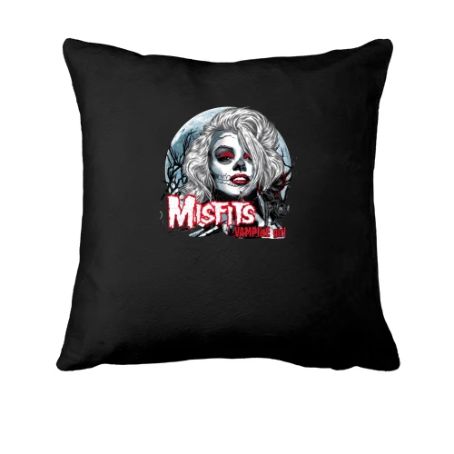 Подушка, Черный, Misfits Vampire girl