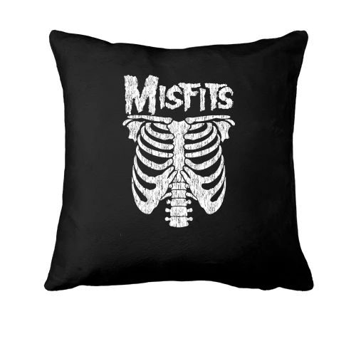 Подушка, Черный, скелет Misfits (2)