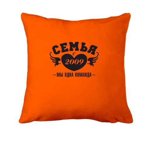 Подушка Семья с 2009