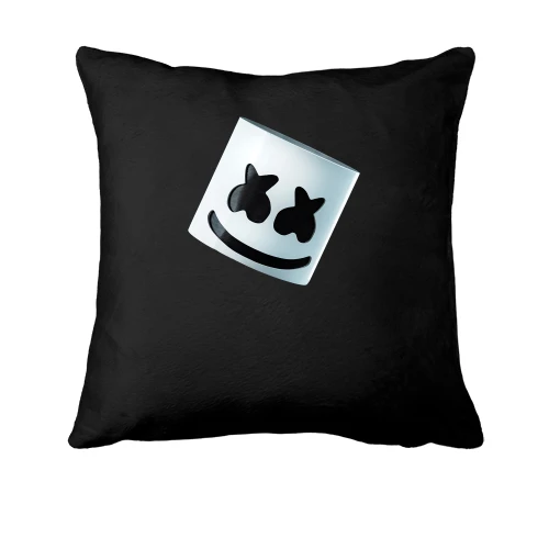 Подушка, Чорний, зі шоломом Marshmello