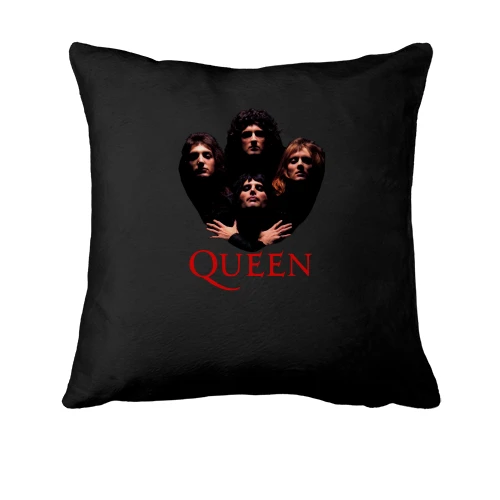 Подушка, Черный, Queen Band