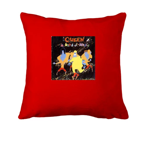 Подушка, Красный, Queen - A Kind of Magic