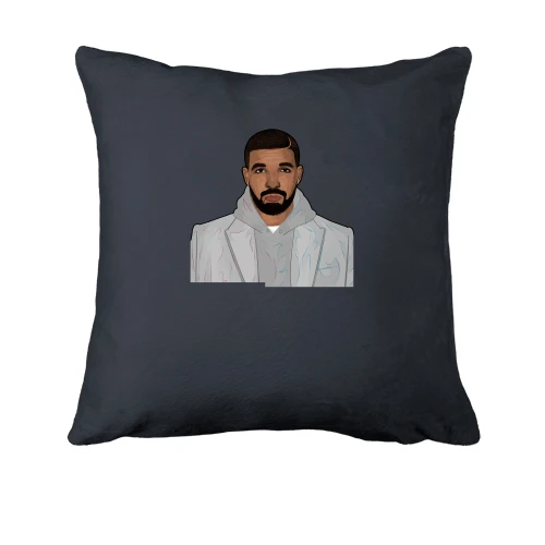 Подушка з Drake в пальто