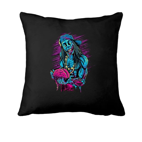 Подушка, Чорний, з Lil Wayne (арт)
