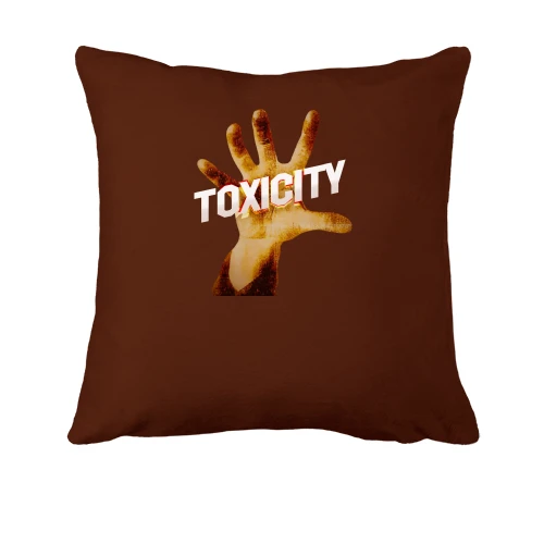 Подушка, Коричневый, System Of A Down - Toxicity