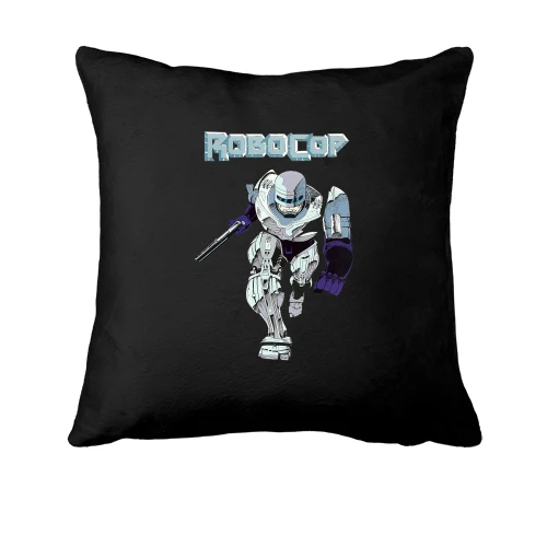 Подушка, Черный, с Robocop