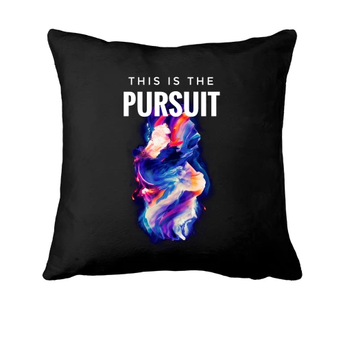 Подушка, Черный, This is Pursuit