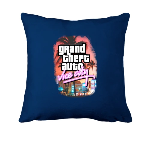 Подушка, Синий, GTA - Vice city