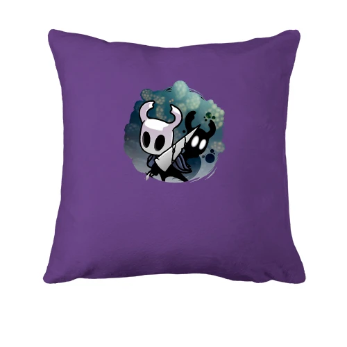 Подушка, Фиолетовый, с постером Hollow Knight
