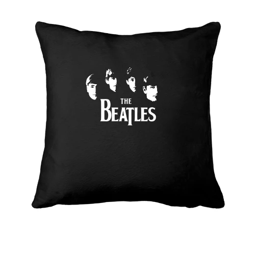 Подушка, Черный, The Beatles (лица) 2