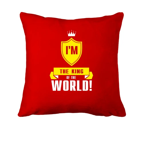 Подушка I'm a king of the world