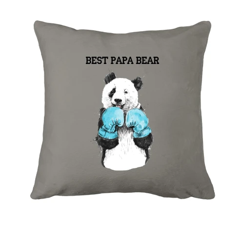 Подушка, Белый, Best Papa Bear