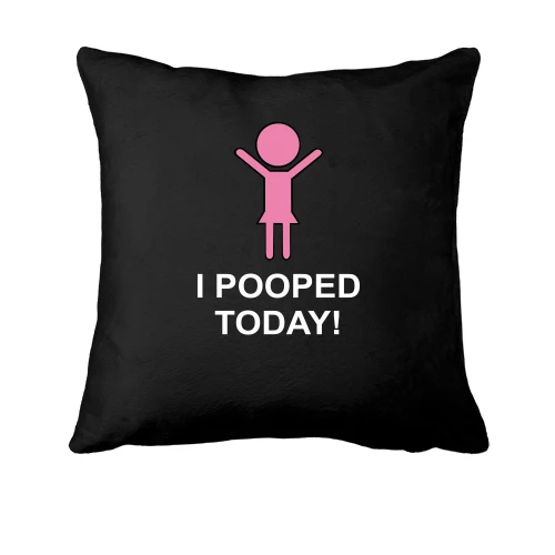 Подушка i pooped today