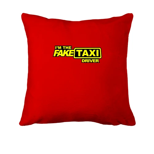Подушка, Красный, Fake taxi driver