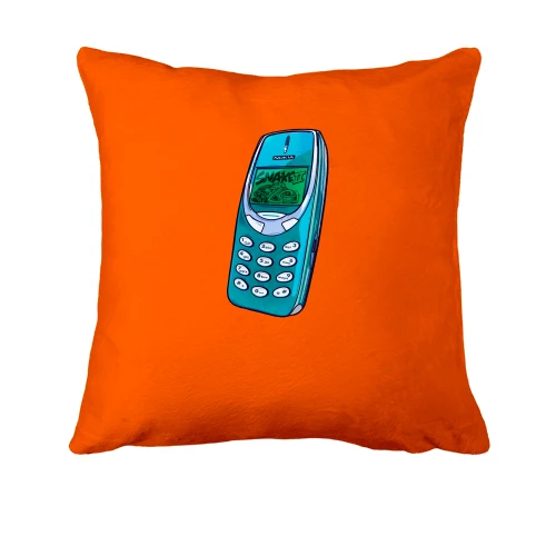Подушка, Помаранчевий, з легендарною Nokia