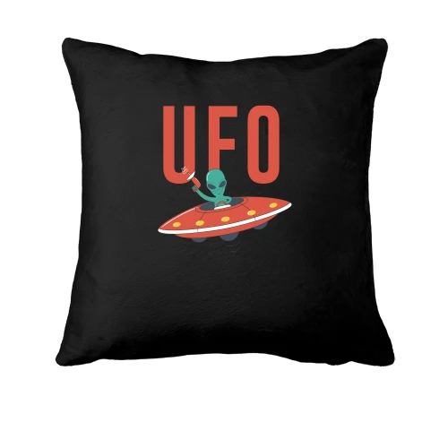 Подушка, Черный, UFO НЛО