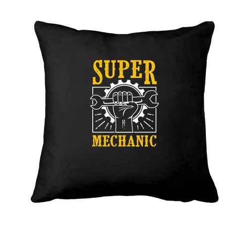 Подушка, Черный, Super Mechanic Механик