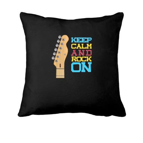 Подушка Keep Calm and Rock On