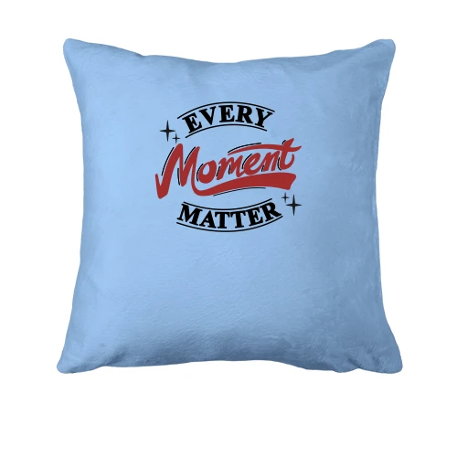 Подушка, Синій, Every moment - material