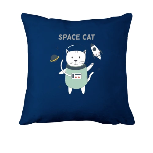 Подушка з космічним котом SPACE CAT