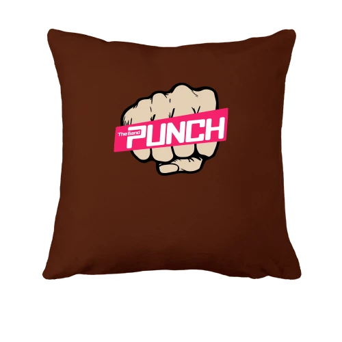 Подушка, Коричневый, The band Punch