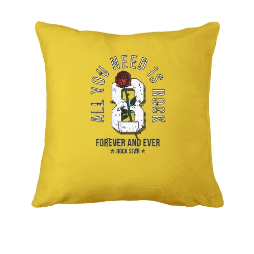 Подушка All you need is Rock