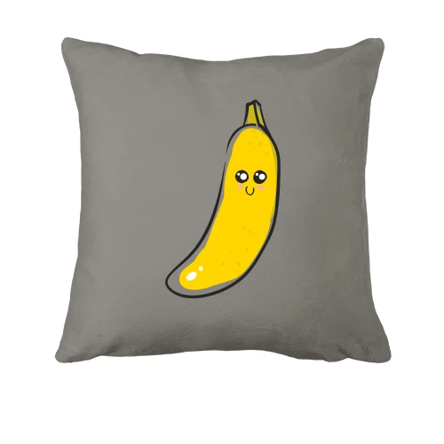 Подушка, Серый, Cute Banana