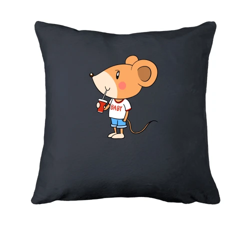 Подушка, Сірий, Baby mouse