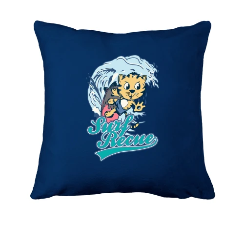 Подушка, Синий, Surf Recue