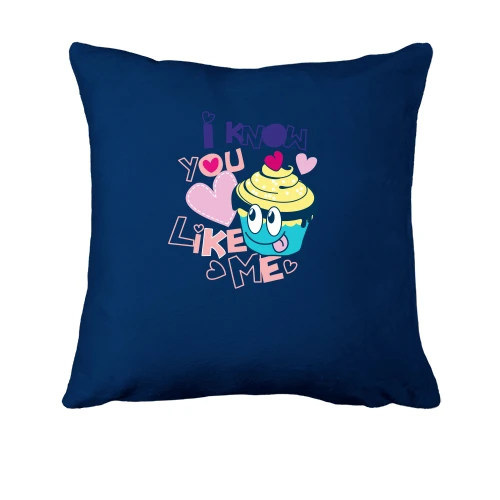 Подушка I know you like me