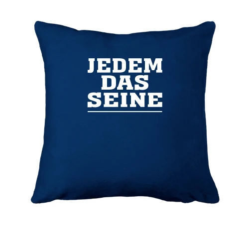 Подушка, Синий, JEDEM DAS SEINE