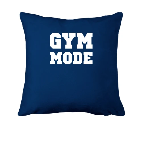 Подушка, Синий, Gym Mode On