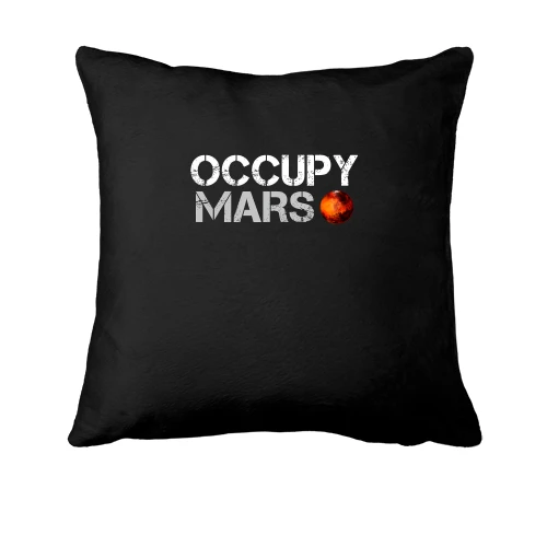 Подушка, Черный, Occupy Mars