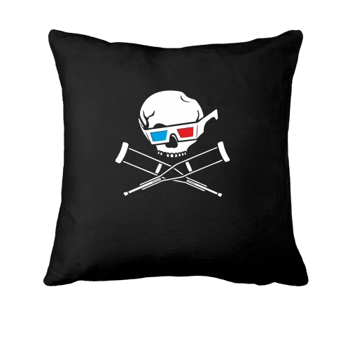Подушка, Черный, Чудаки-jackass