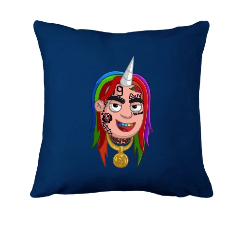 Подушка, Синій, Tekashi unicorn