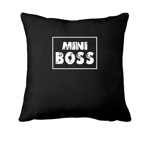Подушка, Черный, mini BOSS
