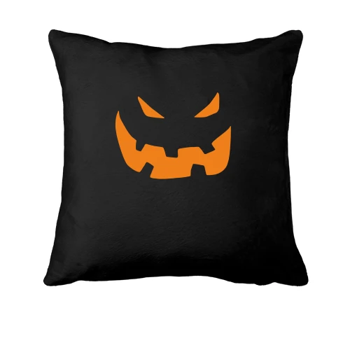 Подушка, Черный, Halloween smile