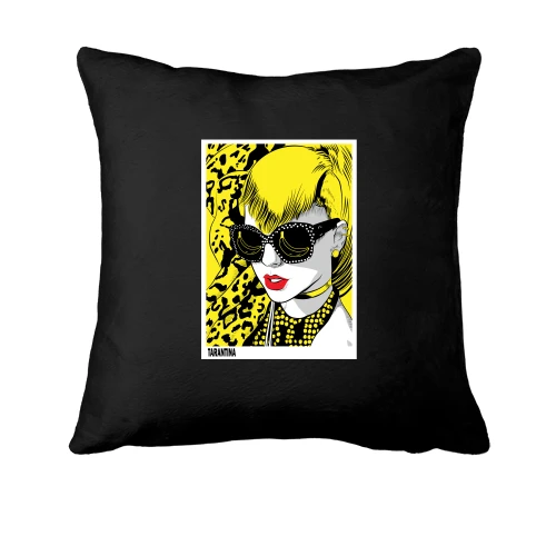 Подушка, Чорний, Tarantina yellow
