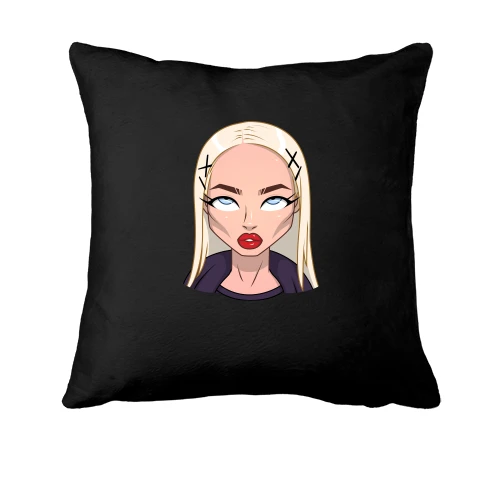 Подушка, Черный, Art. Blonde