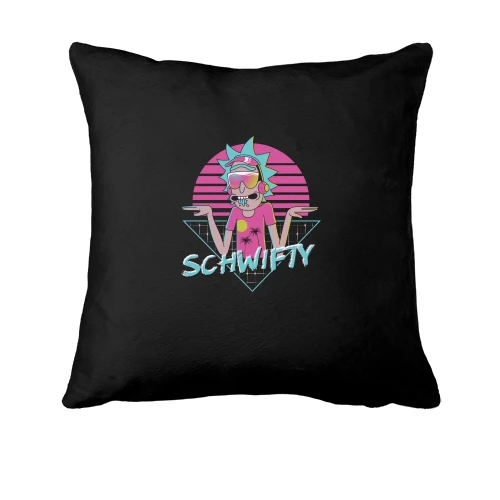 Подушка, Черный, Rick schwifty