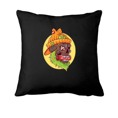 Подушка Skull with dynamite