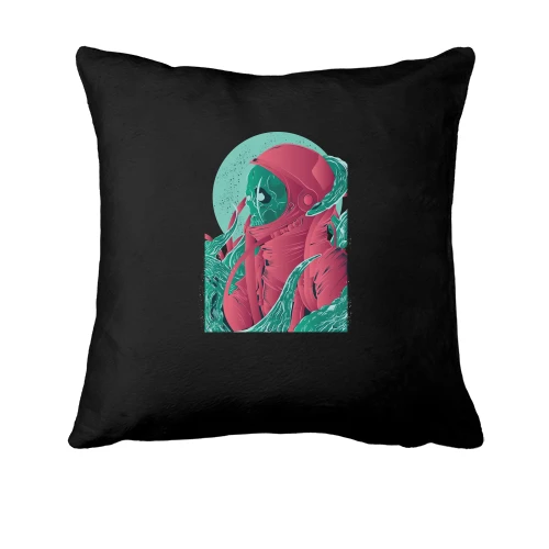Подушка, Чорний, Astronaut Skull