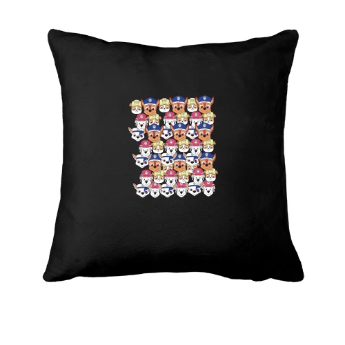Подушка, Черный, Paw patrol pattern