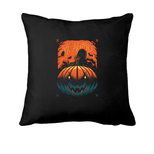 Подушка, Чорний, Halloween pumpkin. Be afraid
