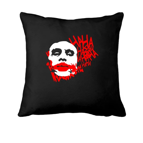 Подушка, Чорний, Joker smile Batman Ha ha ha
