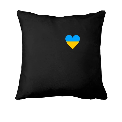 Подушка с украинским сердцем
