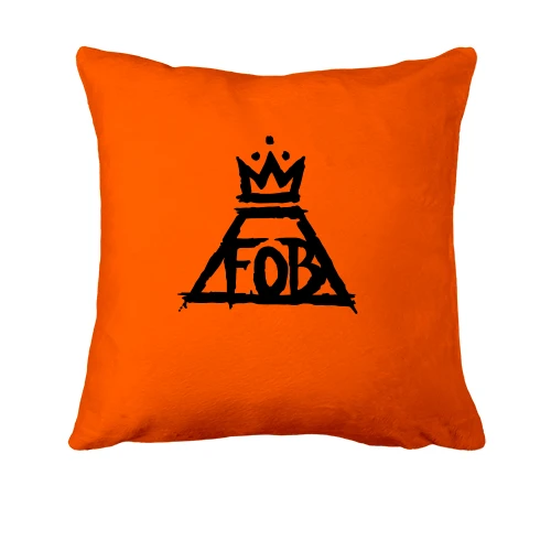 Подушка, Оранжевый, fall out boy
