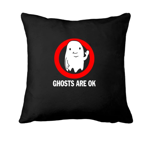 Подушка, Чорний, ghosts are ok
