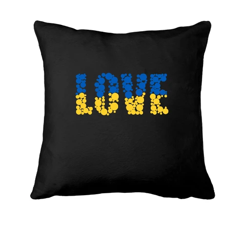 Подушка, Чорний, Love & Live