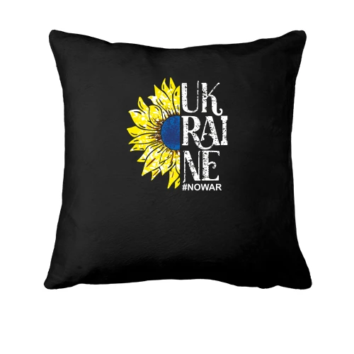 Подушка, Чорний, "Ukraine No War"